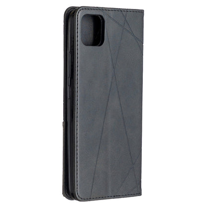 Rhombus Texture Horizontal Flip Magnetic Leather Case with Holder & Card Slots, For OPPO Realme C11, For OPPO Realme 6, For OPPO Realme 6 Pro, For OPPO Reno3 Pro, For OPPO Reno4 Pro 5G