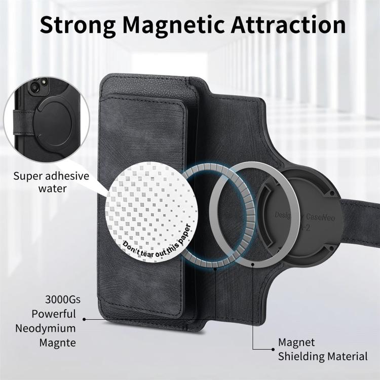 CaseNeo MagSafe RFID Anti-theft Zipper Wallet Retro Leather Phone Case, For Huawei nova 16, For Huawei Pura 90 5G, For Huawei Enjoy 90 Plus 5G, For Huawei Mate 70 Air 5G, For Huawei Pura 80 Ultra 5G, For Huawei Pura 80 Pro / 80 Pro+ 5G                 ...