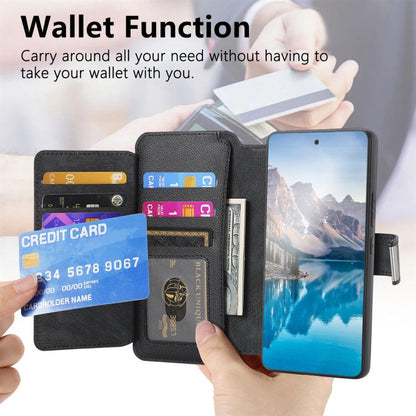 CaseNeo MagSafe RFID Anti-theft Zipper Wallet Retro Leather Phone Case, For Huawei nova 16, For Huawei Pura 90 5G, For Huawei Enjoy 90 Plus 5G, For Huawei Mate 70 Air 5G, For Huawei Pura 80 Ultra 5G, For Huawei Pura 80 Pro / 80 Pro+ 5G                 ...