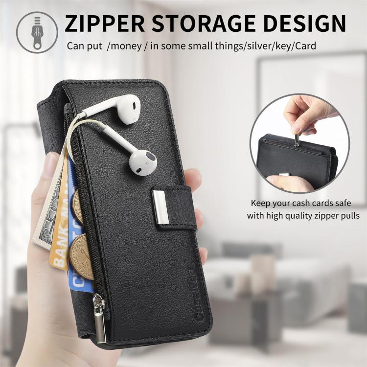 CaseNeo MagSafe RFID Anti-theft Zipper Wallet Retro Leather Phone Case, For Huawei nova 16, For Huawei Pura 90 5G, For Huawei Enjoy 90 Plus 5G, For Huawei Mate 70 Air 5G, For Huawei Pura 80 Ultra 5G, For Huawei Pura 80 Pro / 80 Pro+ 5G                 ...