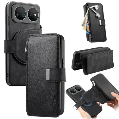 CaseNeo MagSafe RFID Anti-theft Zipper Wallet Retro Leather Phone Case, For Huawei nova 16, For Huawei Pura 90 5G, For Huawei Enjoy 90 Plus 5G, For Huawei Mate 70 Air 5G, For Huawei Pura 80 Ultra 5G, For Huawei Pura 80 Pro / 80 Pro+ 5G                 ...