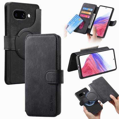 CaseNeo MagSafe RFID Anti-theft Retro Leather Phone Case, For Google Pixel 10a, For Google Pixel 10 Pro XL / 9 Pro XL, For Google Pixel 10 / 10 Pro / 9 / 9 Pro, For Google Pixel 9a