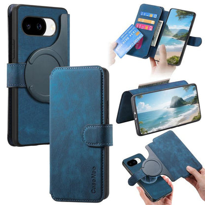 CaseNeo MagSafe RFID Anti-theft Retro Leather Phone Case, For Google Pixel 10a, For Google Pixel 10 Pro XL / 9 Pro XL, For Google Pixel 10 / 10 Pro / 9 / 9 Pro, For Google Pixel 9a