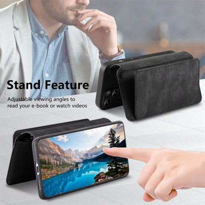 CaseNeo MagSafe RFID Anti-theft Zipper Wallet Retro Leather Phone Case, For Galaxy S26+ 5G, For Galaxy S26 Ultra 5G, For Galaxy S26 5G, For Galaxy S25 FE 5G, For Galaxy S25 Edge 5G, For Galaxy S25 5G, For Galaxy S25+ 5G, For Galaxy S25 Ultra 5G        ...