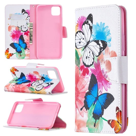Colored Drawing Pattern Horizontal Flip Leather Case with Holder & Card Slots & Wallet, For OPPO Realme C11, For OPPO Realme 6, For OPPO Realme 6 Pro, For OPPO Reno3 Pro, For OPPO Reno4 Pro 5G