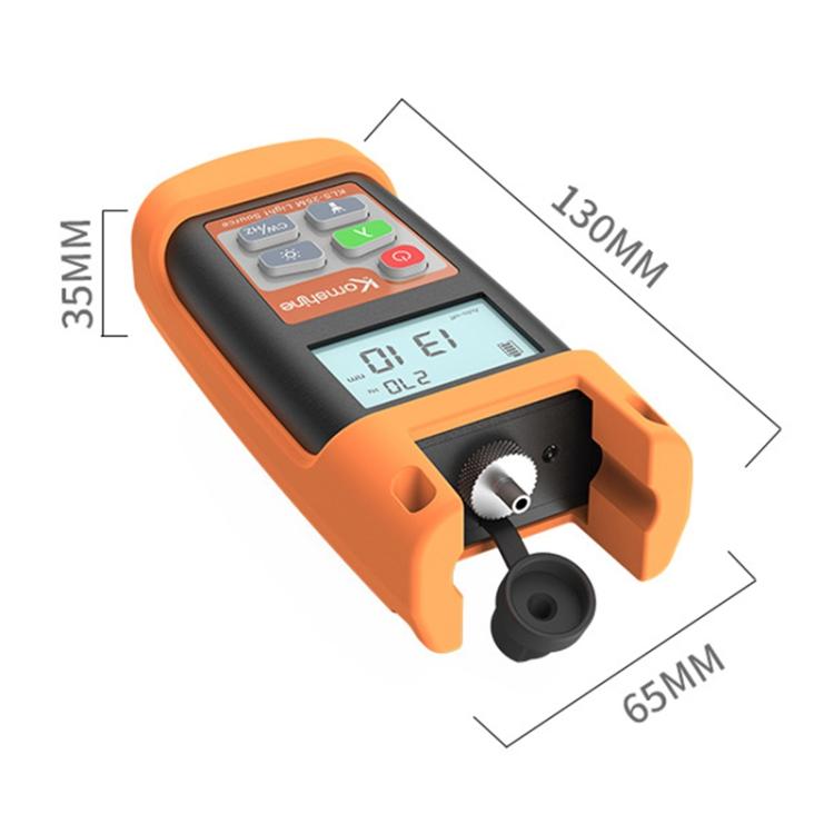 Komshine KLS-25m Dual Wavelength Handheld Fiber Optic Line Tester, KLS-25m