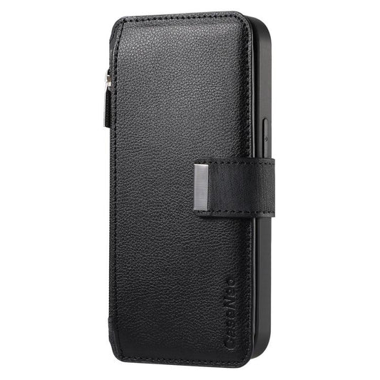 CaseNeo MagSafe RFID Anti-theft Zipper Wallet Retro Leather Phone Case, For OnePlus 15T, For OnePlus Ace 6 / 6T, For OnePlus 15, For OnePlus Ace 5, For OnePlus 13, For OnePlus 12