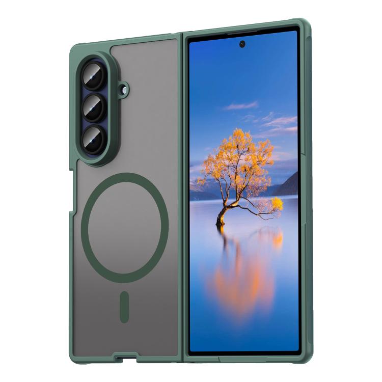 Fan Dun Series TPU Hybrid PC Frosted Magsafe Phone Case, For Galaxy Z Fold8 5G, For Galaxy Z Flip8 5G, For Samsung Galaxy Z Fold7 5G, For Samsung Galaxy Z Flip7 5G
