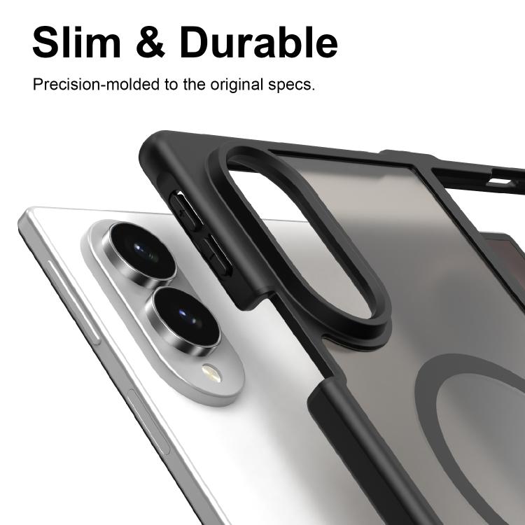 Fan Dun Series TPU Hybrid PC Frosted Magsafe Phone Case, For Galaxy Z Fold8 5G, For Galaxy Z Fold8 Ultra 5G, For Galaxy Z Flip8 5G, For Samsung Galaxy Z Fold7 5G, For Samsung Galaxy Z Flip7 5G