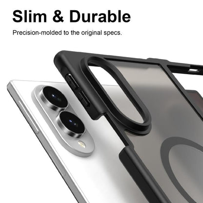 Fan Dun Series TPU Hybrid PC Frosted Magsafe Phone Case, For Galaxy Z Fold8 5G, For Galaxy Z Fold8 Ultra 5G, For Galaxy Z Flip8 5G, For Samsung Galaxy Z Fold7 5G, For Samsung Galaxy Z Flip7 5G