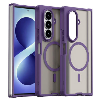 Fan Dun Series TPU Hybrid PC Frosted Magsafe Phone Case, For Galaxy Z Fold8 5G, For Galaxy Z Fold8 Ultra 5G, For Galaxy Z Flip8 5G, For Samsung Galaxy Z Fold7 5G, For Samsung Galaxy Z Flip7 5G