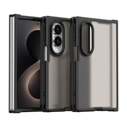 Fan Dun Series TPU Hybrid PC Frosted Phone Case, For Galaxy Z Fold8 5G, For Galaxy Z Fold8 Ultra 5G, For Galaxy Z Flip8 5G, For Samsung Galaxy Z Fold7 5G, For Samsung Galaxy Z Flip7 5G