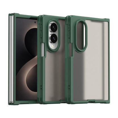 Fan Dun Series TPU Hybrid PC Frosted Phone Case, For Galaxy Z Fold8 5G, For Galaxy Z Fold8 Ultra 5G, For Galaxy Z Flip8 5G, For Samsung Galaxy Z Fold7 5G, For Samsung Galaxy Z Flip7 5G