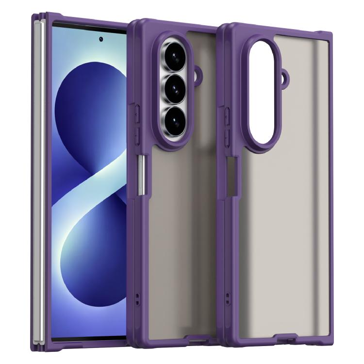 Fan Dun Series TPU Hybrid PC Frosted Phone Case, For Galaxy Z Fold8 5G, For Galaxy Z Fold8 Ultra 5G, For Galaxy Z Flip8 5G, For Samsung Galaxy Z Fold7 5G, For Samsung Galaxy Z Flip7 5G