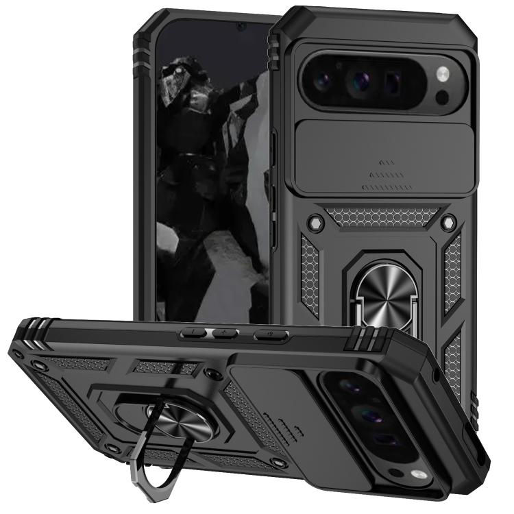 Sliding Camshield Holder Phone Case, For Google Pixel 10a, For Google Pixel 10 Pro XL, For Google Pixel 10 Pro, For Google Pixel 10, For Google Pixel 9 Pro XL