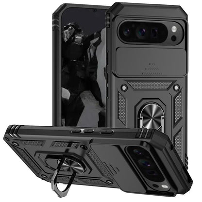 Sliding Camshield Holder Phone Case, For Google Pixel 10a, For Google Pixel 10 Pro XL, For Google Pixel 10 Pro, For Google Pixel 10, For Google Pixel 9 Pro XL