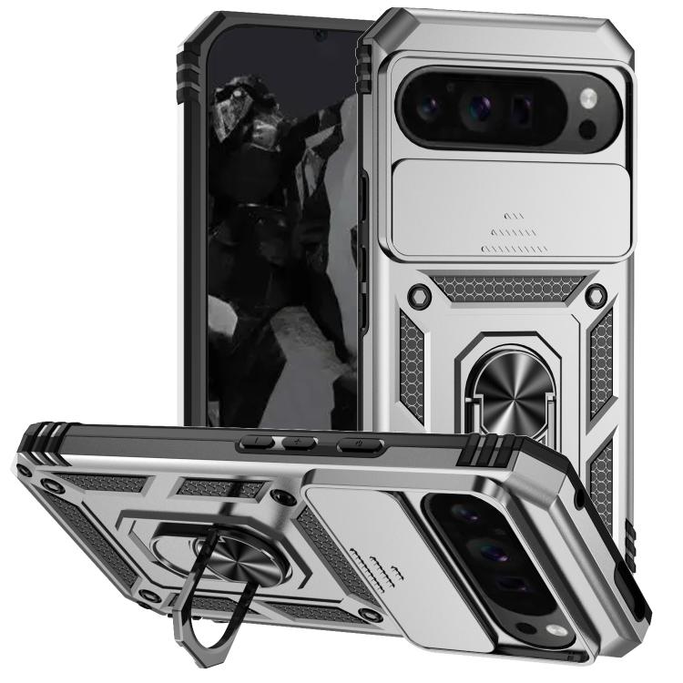 Sliding Camshield Holder Phone Case, For Google Pixel 10a, For Google Pixel 10 Pro XL, For Google Pixel 10 Pro, For Google Pixel 10, For Google Pixel 9 Pro XL