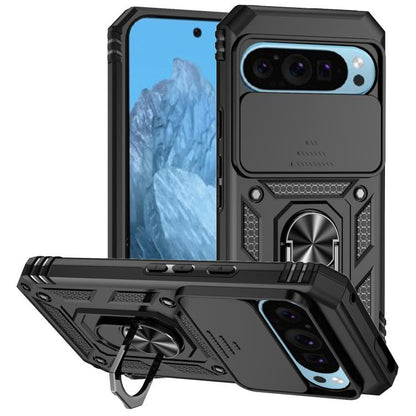 Sliding Camshield Holder Phone Case, For Google Pixel 10a, For Google Pixel 10 Pro XL, For Google Pixel 10 Pro, For Google Pixel 10, For Google Pixel 9 Pro XL