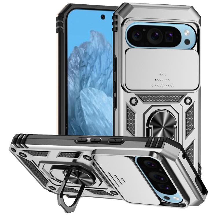 Sliding Camshield Holder Phone Case, For Google Pixel 10a, For Google Pixel 10 Pro XL, For Google Pixel 10 Pro, For Google Pixel 10, For Google Pixel 9 Pro XL