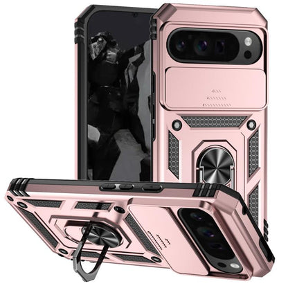 Sliding Camshield Holder Phone Case, For Google Pixel 10a, For Google Pixel 10 Pro XL, For Google Pixel 10 Pro, For Google Pixel 10, For Google Pixel 9 Pro XL