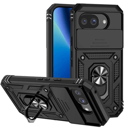 Sliding Camshield Holder Phone Case, For Google Pixel 10a, For Google Pixel 10 Pro XL, For Google Pixel 10 Pro, For Google Pixel 10, For Google Pixel 9 Pro XL