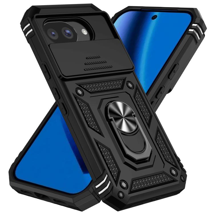 Sliding Camshield Holder Phone Case, For Google Pixel 10a, For Google Pixel 10 Pro XL, For Google Pixel 10 Pro, For Google Pixel 10, For Google Pixel 9 Pro XL