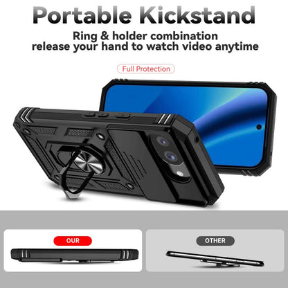 Sliding Camshield Holder Phone Case, For Google Pixel 10a, For Google Pixel 10 Pro XL, For Google Pixel 10 Pro, For Google Pixel 10, For Google Pixel 9 Pro XL