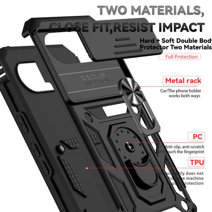 Sliding Camshield Holder Phone Case, For Google Pixel 10a, For Google Pixel 10 Pro XL, For Google Pixel 10 Pro, For Google Pixel 10, For Google Pixel 9 Pro XL