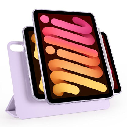 Trifold Magnetic Split Acrylic Leather Tablet Case, For iPad Air 11 2026 / 2025 / 2024, For iPad 2022 / 2025, For iPad mini 2024 / mini 6, For iPad 10.2 2021 / 2020 / 10.5 2021, For iPad 9.7 2018 / 2017 / Air 2 / 1