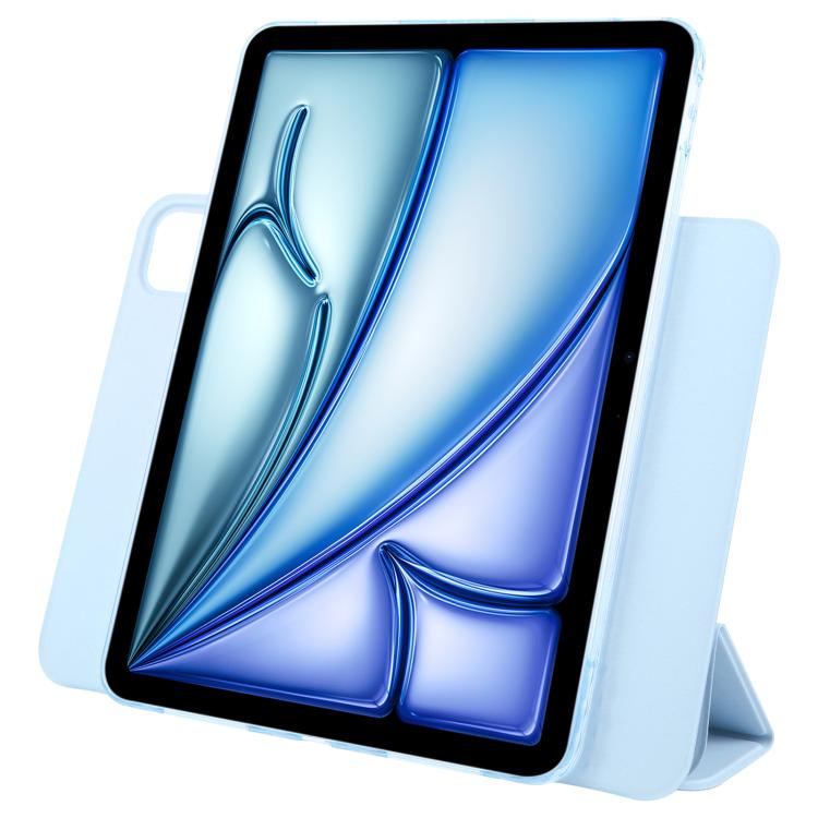 Trifold Magnetic Split Acrylic Leather Tablet Case, For iPad Air 11 2026 / 2025 / 2024, For iPad 2022 / 2025, For iPad mini 2024 / mini 6, For iPad 10.2 2021 / 2020 / 10.5 2021, For iPad 9.7 2018 / 2017 / Air 2 / 1