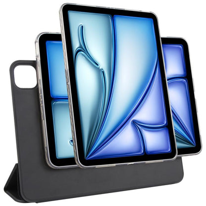 Trifold Magnetic Split Acrylic Leather Tablet Case