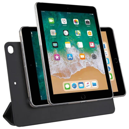 Trifold Magnetic Split Acrylic Leather Tablet Case
