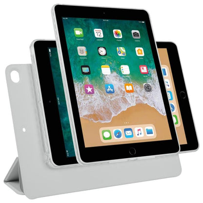 Trifold Magnetic Split Acrylic Leather Tablet Case