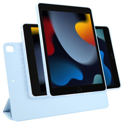 Trifold Magnetic Split Acrylic Leather Tablet Case