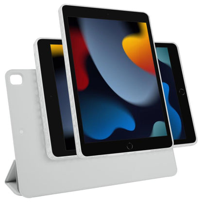 Trifold Magnetic Split Acrylic Leather Tablet Case