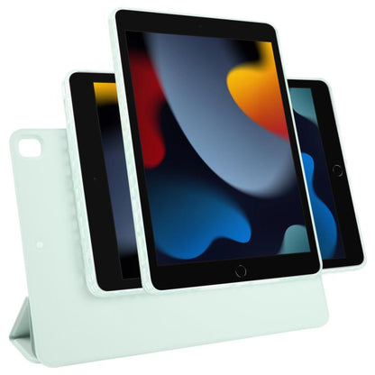 Trifold Magnetic Split Acrylic Leather Tablet Case