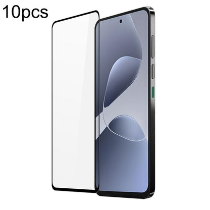 10pcs DUX DUCIS 0.33mm 9H Medium Alumina Tempered Glass Film, For Infinix GT 50 Pro 5G, For Infinix Hot 60 4G / 60i 4G, For Infinix Hot 60 Pro+ 4G, For Infinix Hot 60 Pro 4G, For Infinix Smart 10 4G / 10 Plus 4G, For Infinix GT 30 Pro
