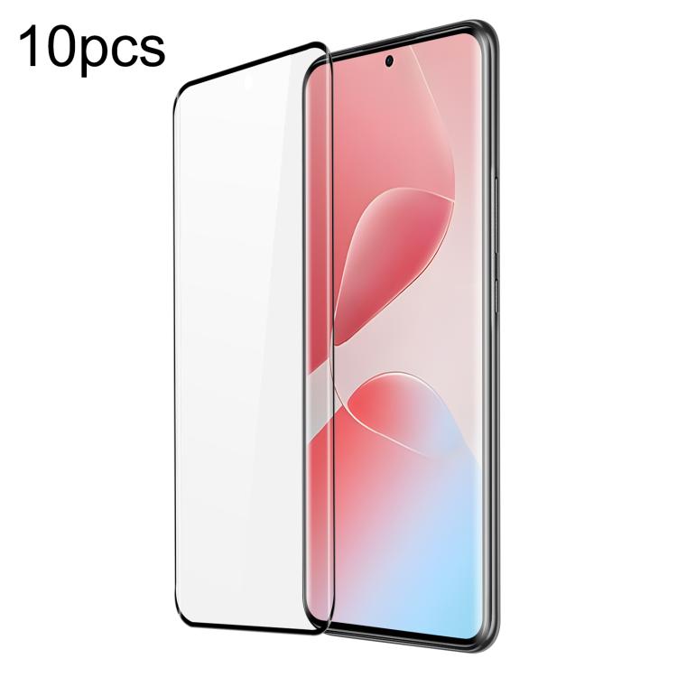 10pcs DUX DUCIS 0.33mm 9H Medium Alumina Tempered Glass Film, For Infinix GT 50 Pro 5G, For Infinix Hot 60 4G / 60i 4G, For Infinix Hot 60 Pro+ 4G, For Infinix Hot 60 Pro 4G, For Infinix Smart 10 4G / 10 Plus 4G, For Infinix GT 30 Pro