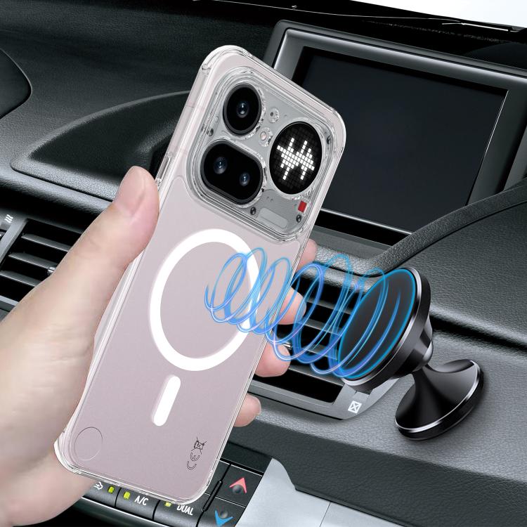 MagSafe Clear Acrylic PC Hybrid TPU Phone Case, For Nothing Phone 4a Pro, For Nothing Phone 4a, For Nothing Phone 3a Lite, For Nothing Phone 3, For Nothing CMF Phone 2 Pro, For Nothing Phone 3a, For Nothing Phone 3a Pro