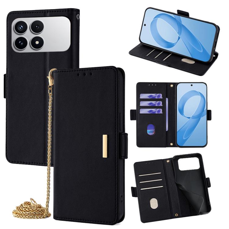 Crossbody Chain Leather Phone Case, For Redmi A7 Pro 4G / 5G 171mm / Poco C85x, For Redmi Turbo 5 Max / Poco X8 Pro Max 5G, For Redmi Turbo 5 / Poco X8 Pro 5G, For Redmi K90 Pro Max / Poco F8 Ultra, For Redmi K90 / Poco F8 Pro                          ...