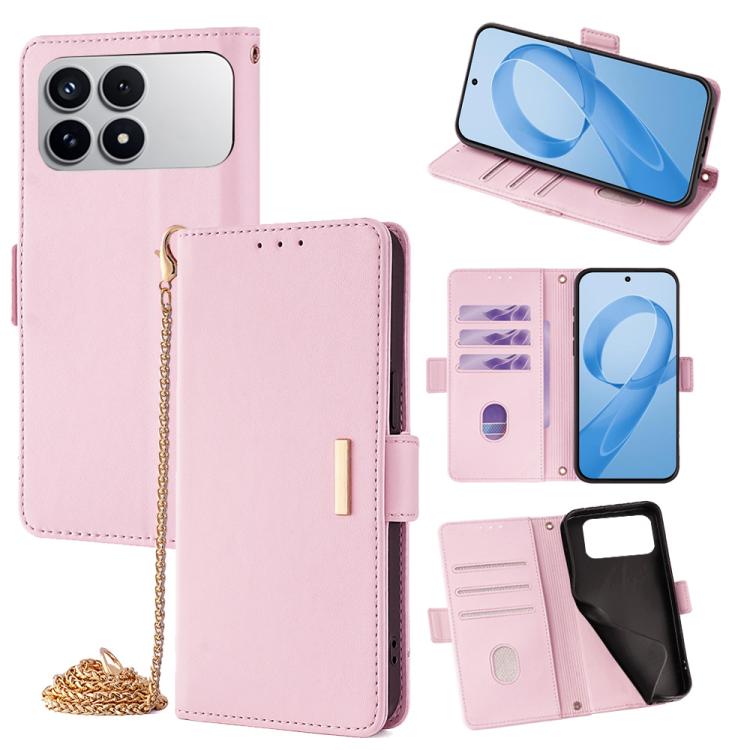 Crossbody Chain Leather Phone Case, For Redmi A7 Pro 4G / 5G 171mm / Poco C85x, For Redmi Turbo 5 Max / Poco X8 Pro Max 5G, For Redmi Turbo 5 / Poco X8 Pro 5G, For Redmi K90 Pro Max / Poco F8 Ultra, For Redmi K90 / Poco F8 Pro                          ...