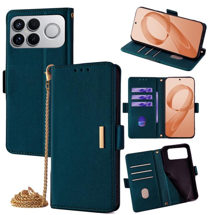Crossbody Chain Leather Phone Case, For Redmi A7 Pro 4G / 5G 171mm / Poco C85x, For Redmi Turbo 5 Max / Poco X8 Pro Max 5G, For Redmi Turbo 5 / Poco X8 Pro 5G, For Redmi K90 Pro Max / Poco F8 Ultra, For Redmi K90 / Poco F8 Pro                          ...