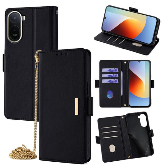 Crossbody Chain Leather Phone Case, For Redmi A7 Pro 4G / 5G 171mm / Poco C85x, For Redmi Turbo 5 Max / Poco X8 Pro Max 5G, For Redmi Turbo 5 / Poco X8 Pro 5G, For Redmi K90 Pro Max / Poco F8 Ultra, For Redmi K90 / Poco F8 Pro