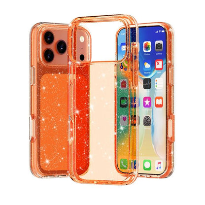 Shockproof Terminator Glitter Powder Phone Case, For iPhone 18 Pro / 17 Pro, For iPhone 18 Pro Max / 17 Pro Max, For iPhone 17, For iPhone Air