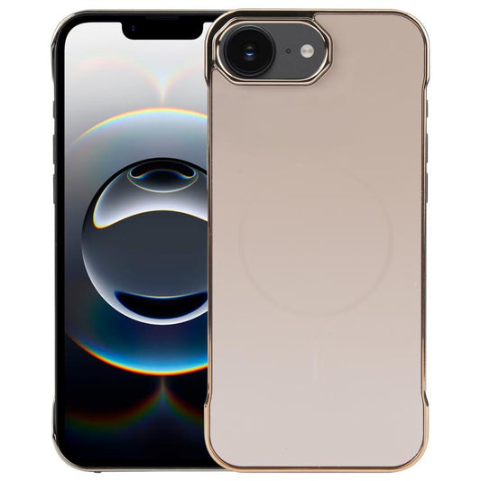 Electroplating Frameless Frosted Anti-Glare PC MagSafe Phone Case, For iPhone 17e / 16e, For iPhone 17 Pro Max, For iPhone 17 Pro, For iPhone 17, For iPhone Air, For iPhone 16 Pro Max, For iPhone 16 Pro, For iPhone 16 Plus, For iPhone 16               ...