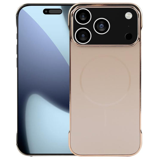 Galvanisierter randloser mattierter entspiegelter PC MagSafe Handyhülle, Für iPhone 17e / 16e, Für iPhone 17 Pro Max, Für iPhone 17 Pro, Für iPhone 17, Für iPhone Air, Für iPhone 16 Pro Max, Für iPhone 16 Pro, Für iPhone 16 Plus, Für iPhone 16
