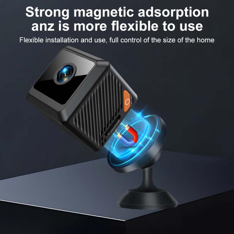W02 HD Magnetic WiFi Smart Mini Camera Supports Motion Detection Infrared Night, W02