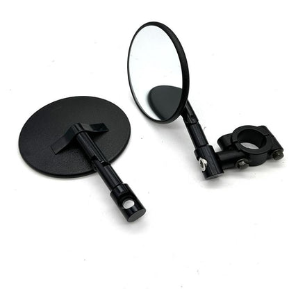 Universal ATV Round Foldable Rearview Mirror Reflective Mirror