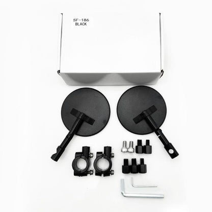 Universal ATV Round Foldable Rearview Mirror Reflective Mirror