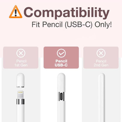 Retractable Silicone Protective Stylus Pen Case, For Apple Pencil USB-C